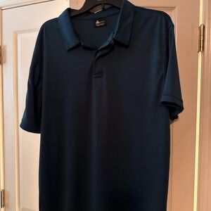 Brand new XL teal green mens polo. Pen holder on arm. Never worn